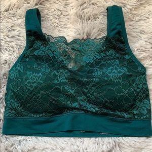 Rhonda shear lace sports bra size 1x
